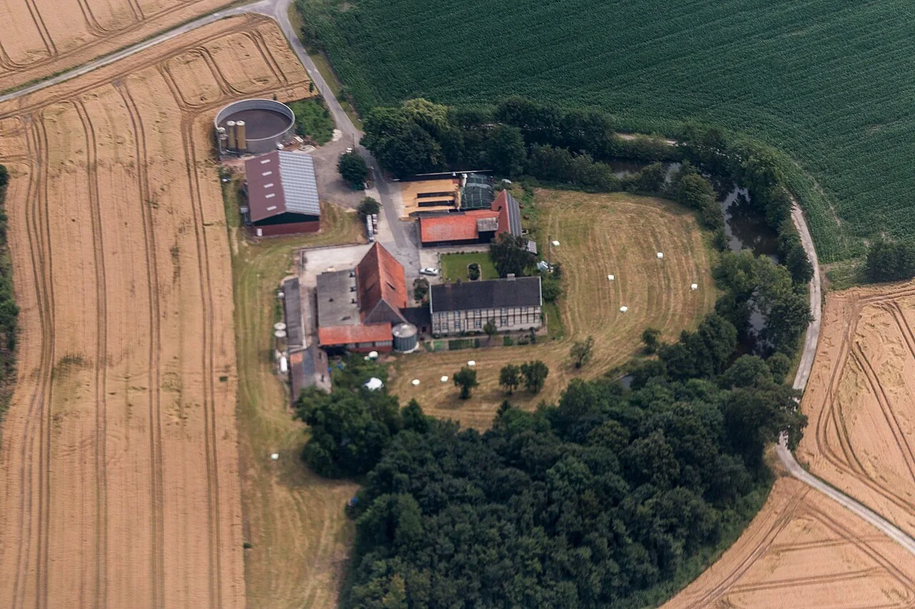 Betriebsstandort eines landwirtschaftsnahen Unternehmens